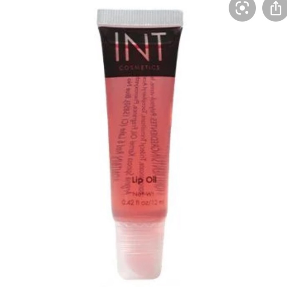 INT tinted lip oil- redY